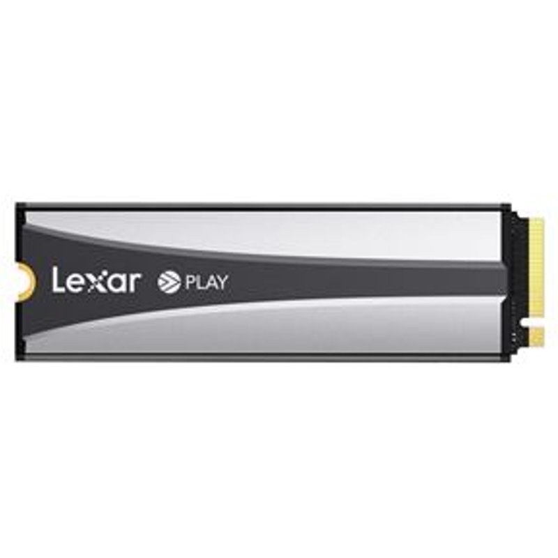 Disque SSD interne Lexar Play 2280 1 To pour PS5 Noir et Argent