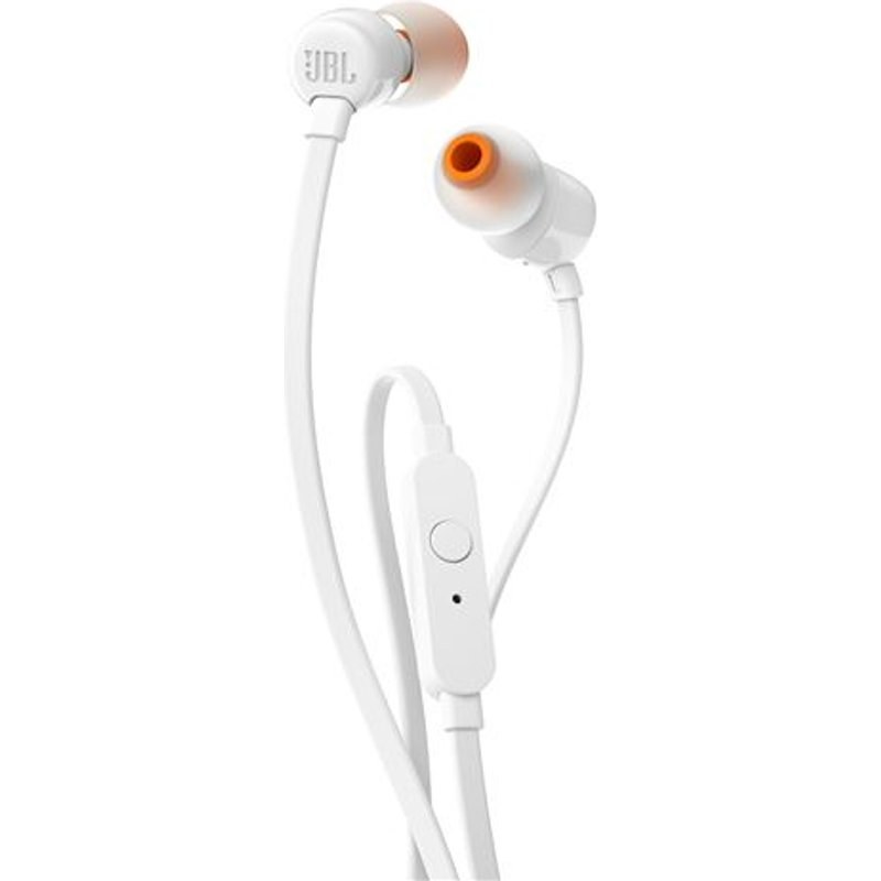 Ecouteurs filaires intra-auriculaires JBL Tune 160 Blanc