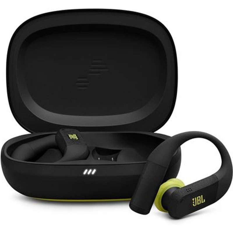 Ecouteurs sans fil JBL Endurance Peak 4 avec réduction active du bruit Noir et Jaune