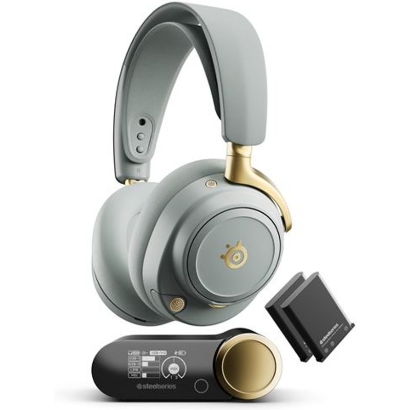 SteelSeries Casque Gaming Sans Fil Arctis Nova Elite Sage
