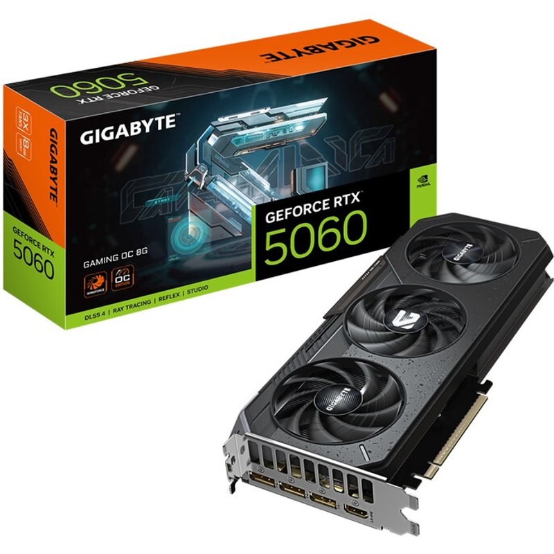 Carte graphique Gigabyte NVIDIA GeForce RTX 5060 GAMING OC 8G