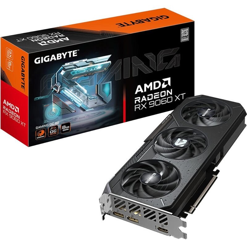 Carte graphique Gigabyte AMD Radeon RX 9060 XT GAMING OC 8G