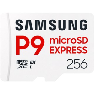 Carte mémoire micro SDXC Samsung P9 Express MB-MK256T 256 Go Blanc