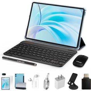 Teclast P50 Tablette écran 11 pouces 90 Hz, Android 15, 4 Go RAM + 128 Go stockage, 2.4 GHz +