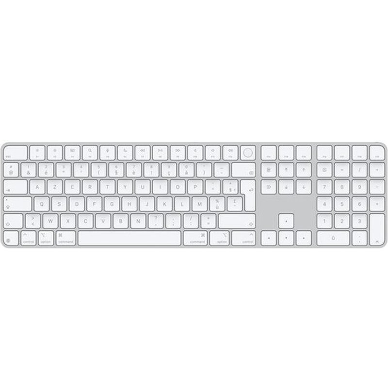 Apple Magic Keyboard avec Touch ID et pavé numérique pour Mac à puce Apple USB-C, disposition