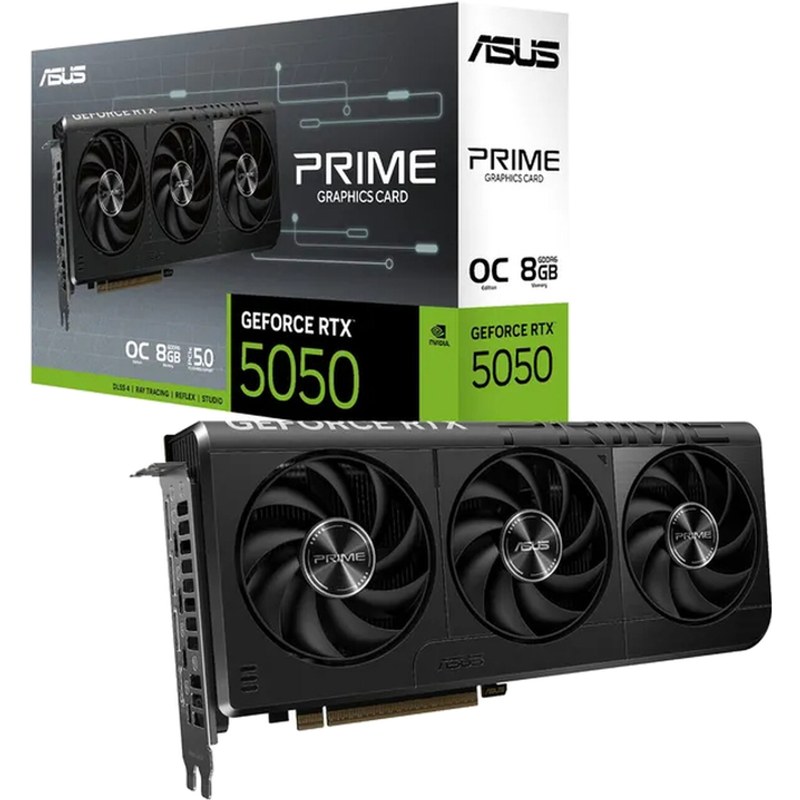 ASUS Prime RTX5050 O8G Prime Geforce RTX 5050 Oc Carte Graphique