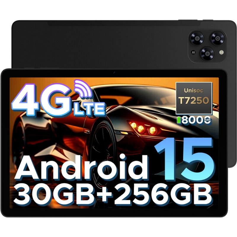 DOOGEE Tab G6 15 Plus Octa Core T7250 8000 mAh Double Haut Parleur Widevine L1 Face Id Bluetooth GPS