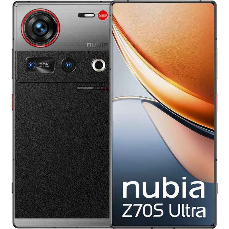 nubia Z70S Ultra Snapdragon 8 Elite 6600 mAh Amoled POUCES144HZ Triple Appareil Photo Objectif Principal 35 mm 16 Plus