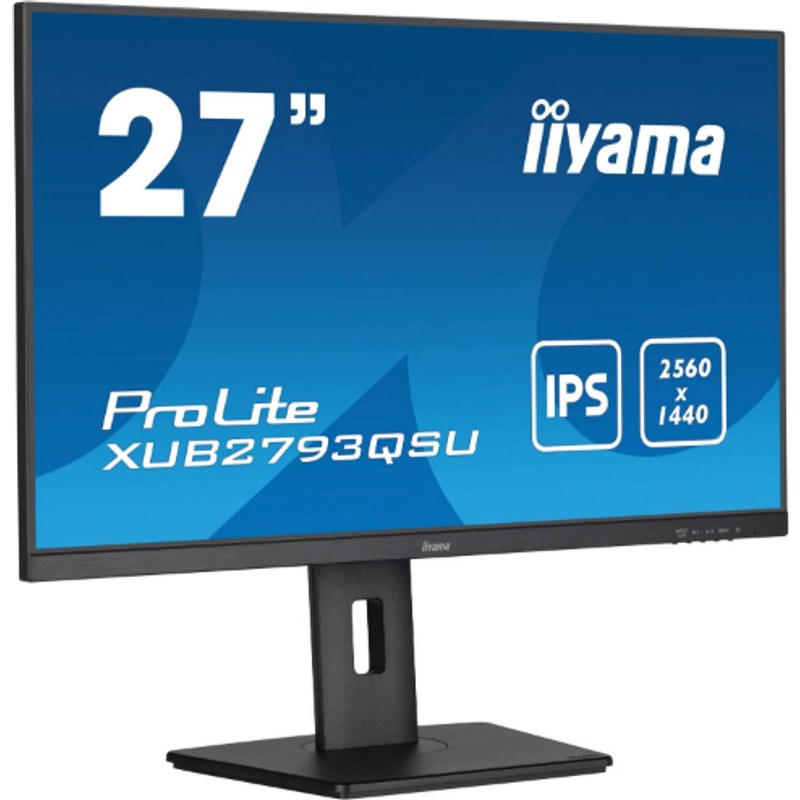 iiyama ProLite XUB2793QS-B7 moniteur 68,6 cm (27 pouces) 2560 x 1440 pixels Quad HD LED