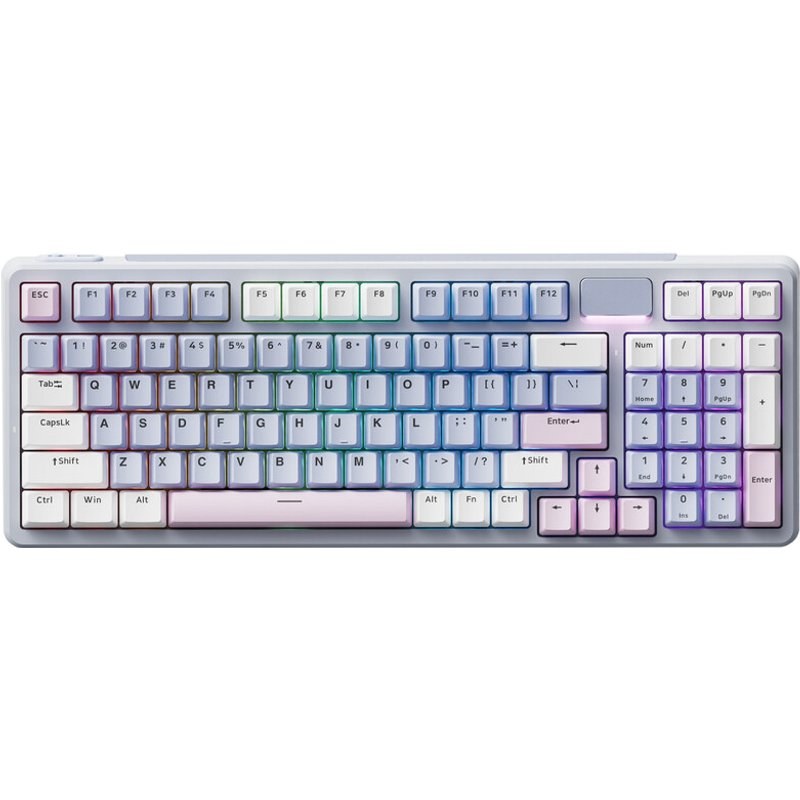 Rapoo V700DIY Clavier mécanique 96 % tri-mode, Gasket Mount et disposition QWERTY US