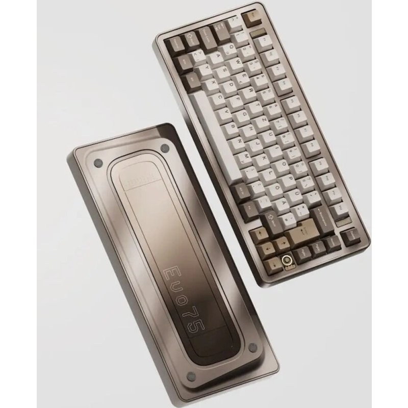 Clavier Mécanique Custom Tri-Mode Ticktype EVO75, US Layout, Boîtier Tout Aluminium