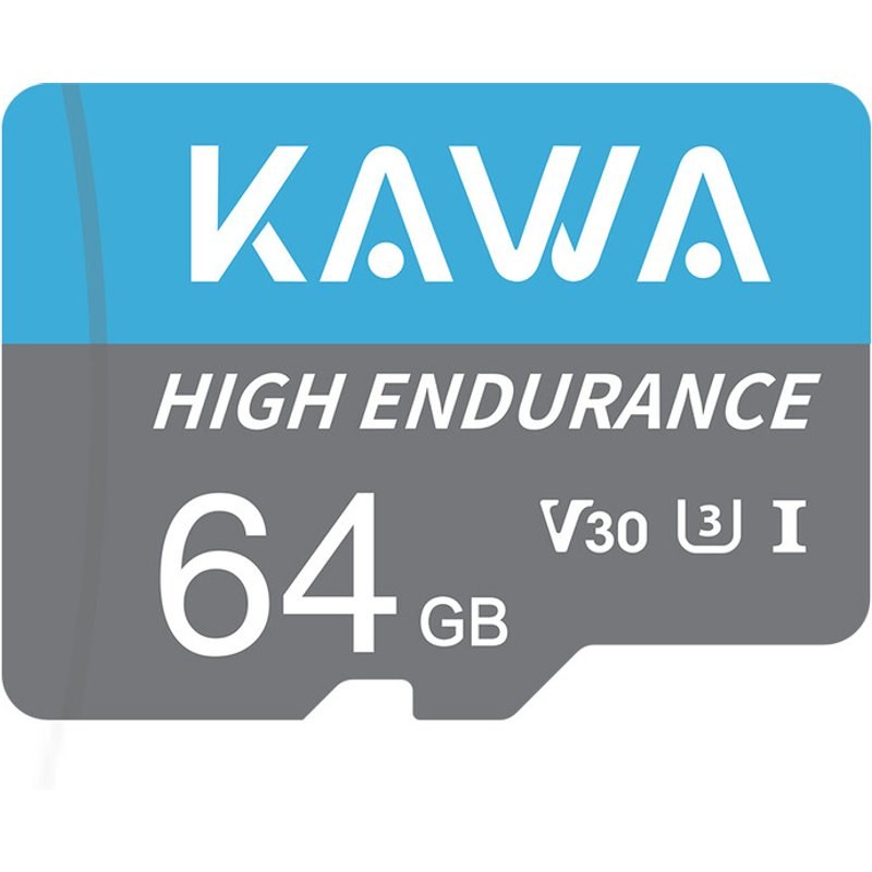 KAWA Carte Micro Sd Carte Surveillance Video Haute Endurance Carte Flash Microsdxc A1 U3 Classe 10 V30 Carte Tf Haute Vitesse Pour Dashcam Securite Babyphone Telephones Tablettes Drones