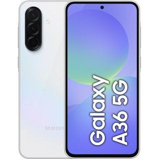 Samsung Galaxy A36 5G 17 cm (6.7") Double SIM Android 15 USB Type-C 6 Go 128 Go 5000 mAh Blanc