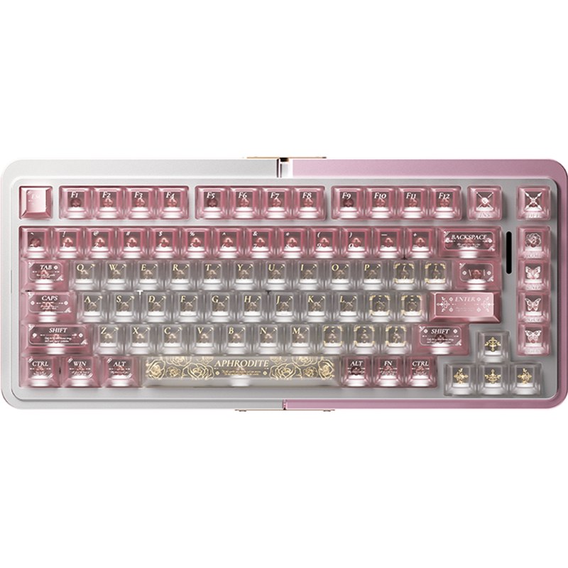Royalaxe E75 Clavier Gaming Hall Effect Personnalisable, Switches Magnétiques TTC, Boîtier CNC