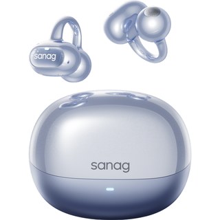 SANAG S-S8SULTRA Écouteurs sans fil intelligents Bluetooth à conduction osseuse avec clip
