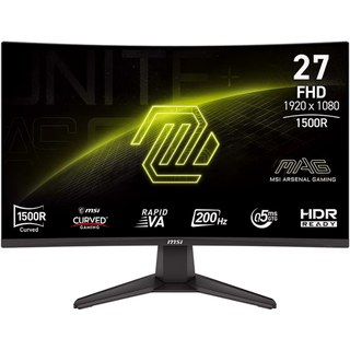 MSI Moniteur MAG 276CF E20 27 pouces incurvé pour le jeu 200 Hz 0,5 ms