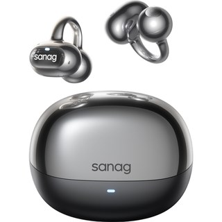 SANAG S-S8SULTRA Écouteurs sans fil intelligents Bluetooth à conduction osseuse avec clip