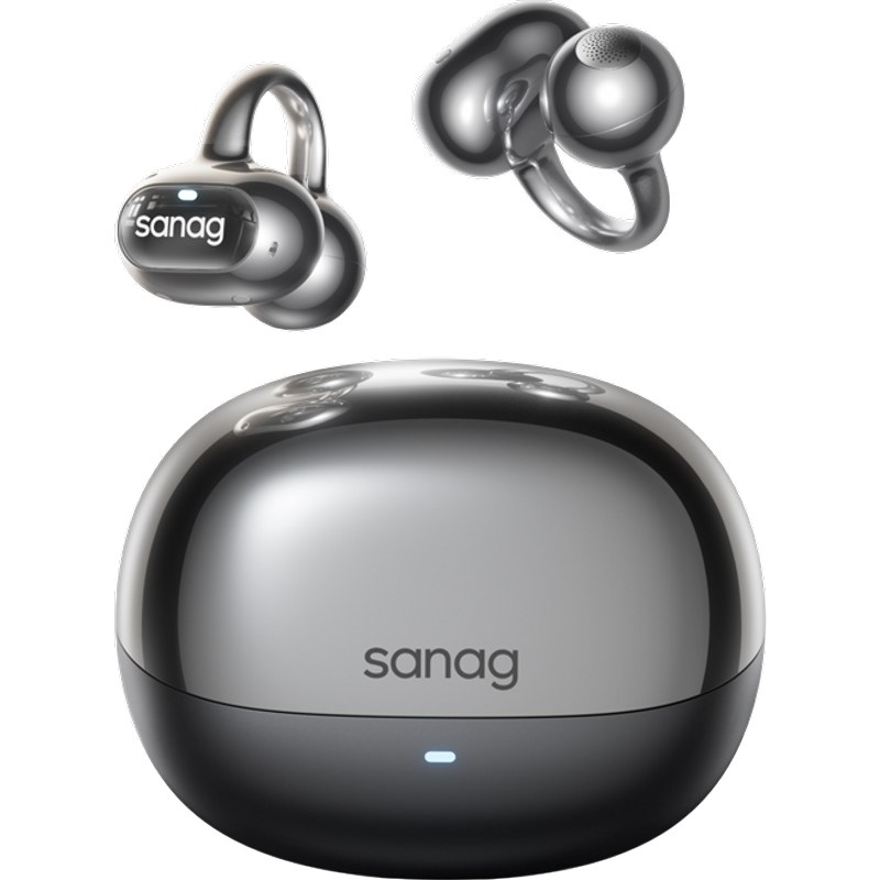 SANAG S-S8SULTRA Écouteurs sans fil intelligents Bluetooth à conduction osseuse avec clip