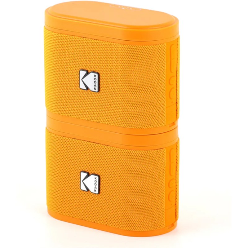 Kodak Soundbrix lot de 2 enceintes Bluetooth orange
