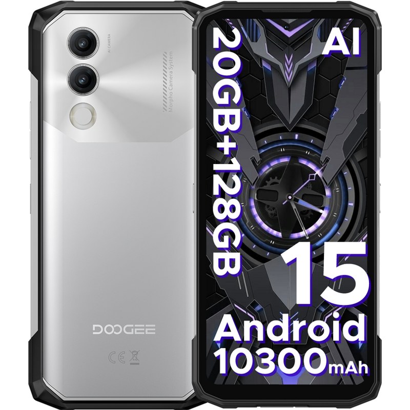 DOOGEE Blade Robuste 15 10300 mAh Plus Plus Rom Appareil Photo Ia Triple Sim