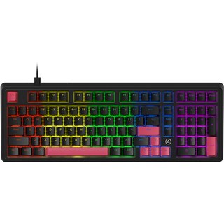 AJAZZ AK980 clavier mécanique filaire 98%, disposition QWERTY US, montage sur joints
