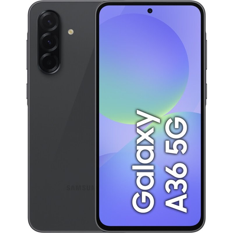 Smartphone Samsung Galaxy A36 6,7" 5G Nano SIM 128 Go Noir