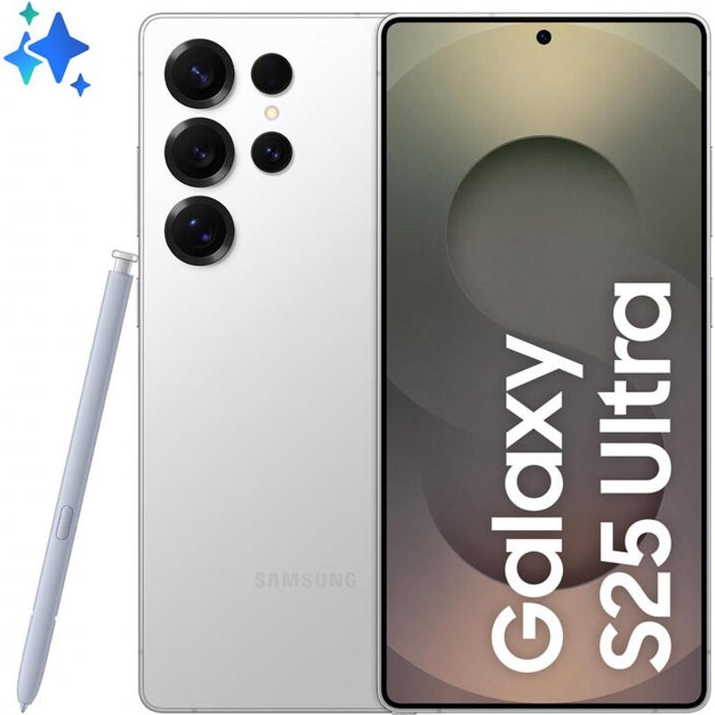 Samsung Galaxy Ultra S25 Argent Titane (12 Go / 512 Go)