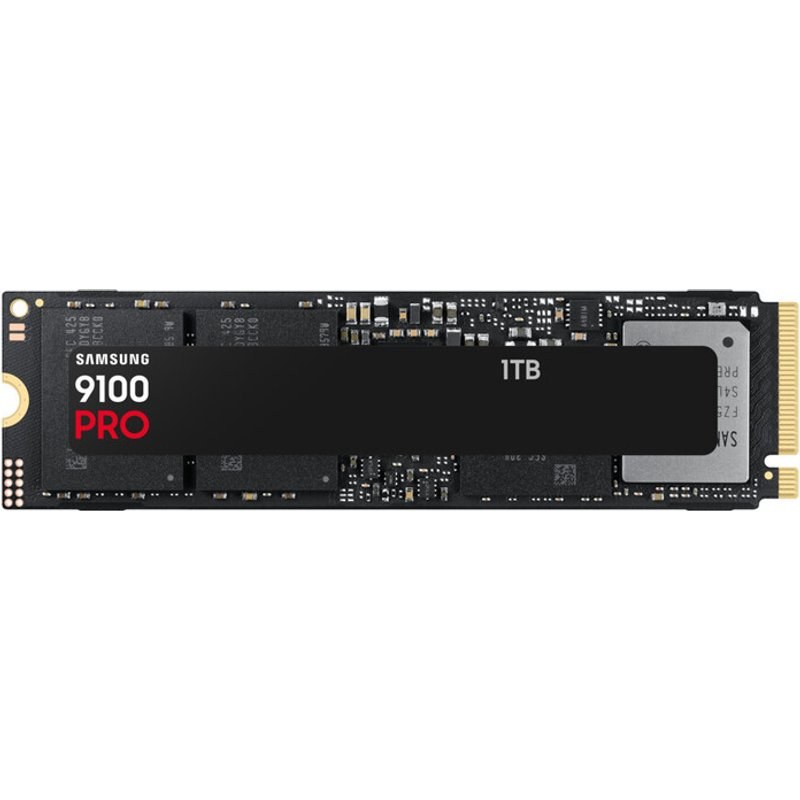 Samsung 9100 PRO MZ-VAP1T0 - SSD - chiffré - 1 To - interne - M.2 2280 - PCI Express 5.0 X4 (NVMe) - AES 256 bits - TCG Opal Encryption 2.0 - noir