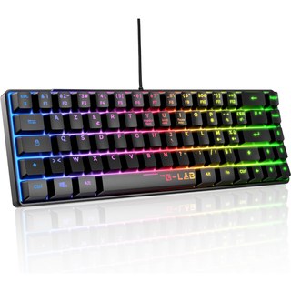 The G-Lab Keyz Mercury TKL (Noir)