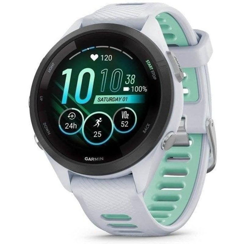 Garmin Forerunner 265S Music Blanche