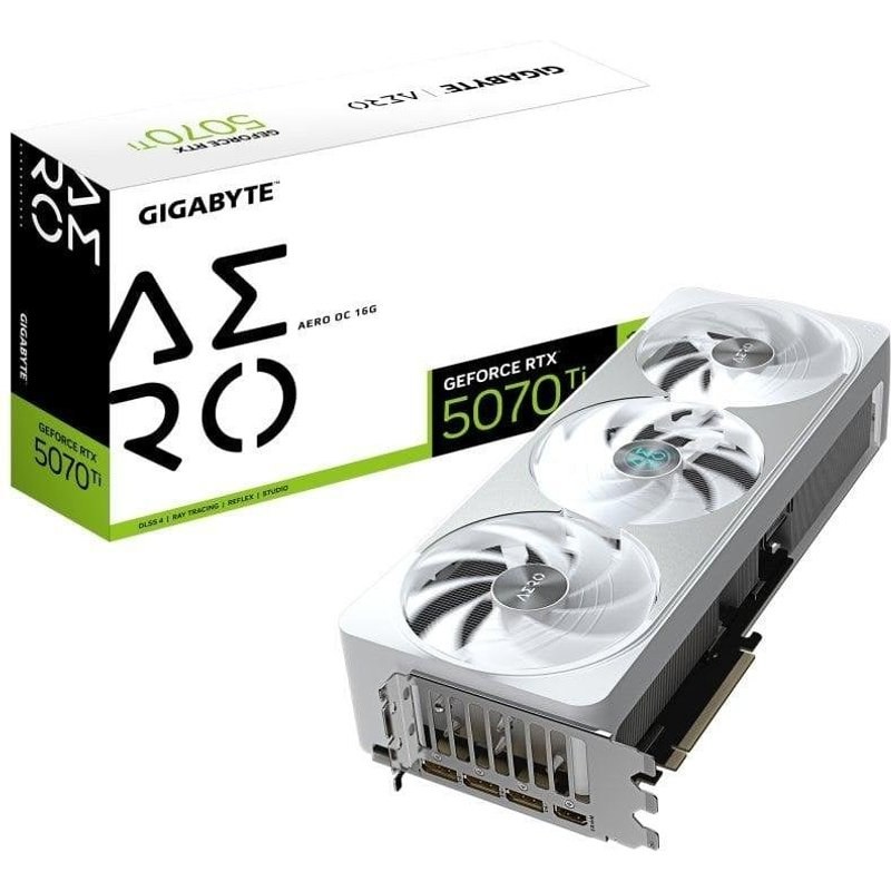 Gigabyte Carte Graphique NVIDIA GeForce RTX 5070 Ti Aero Oc 16G
