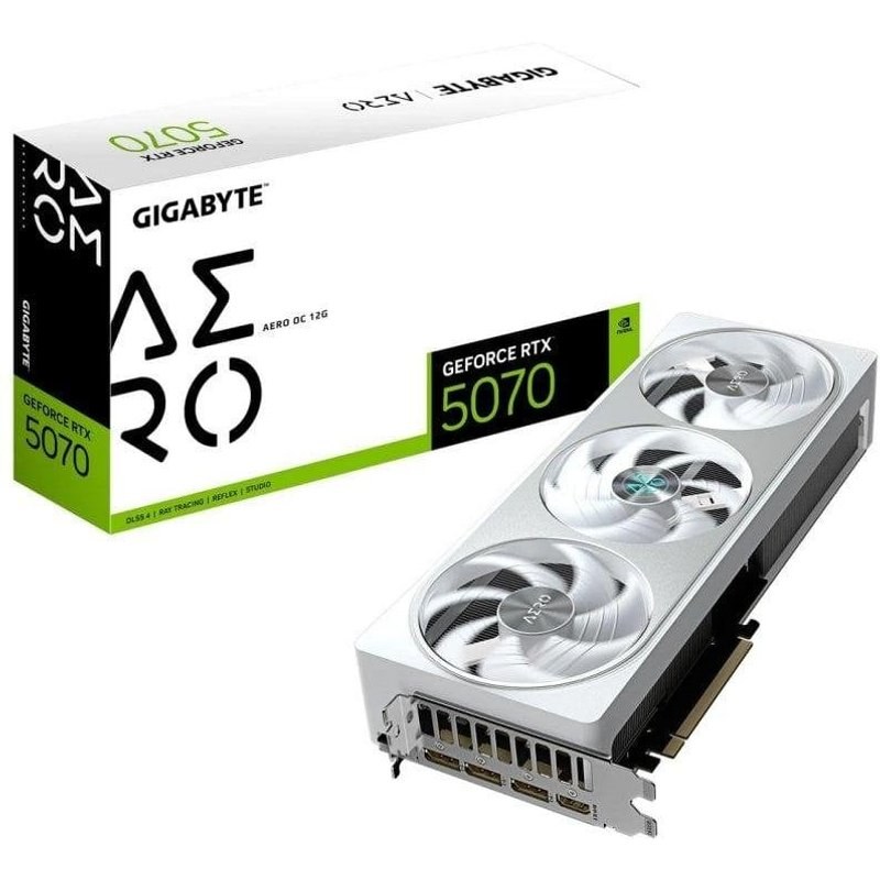 Gigabyte Carte Graphique NVIDIA GeForce RTX 5070 Aero Oc 12G