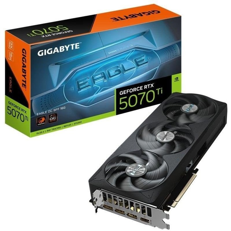 Gigabyte Carte Graphique NVIDIA GeForce RTX 5070 Ti Eagle Oc Sff 16G