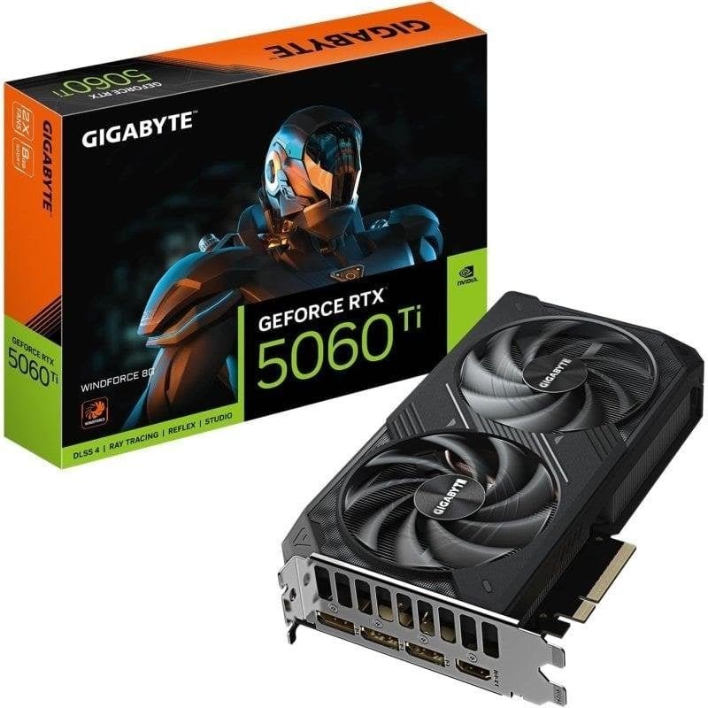 Gigabyte Carte Graphique NVIDIA GeForce RTX 5060 Ti