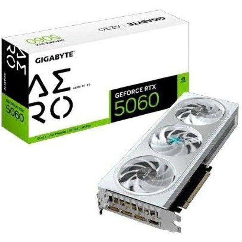 Gigabyte Carte Graphique NVIDIA GeForce RTX 5060 8G Aero Oc Rgb