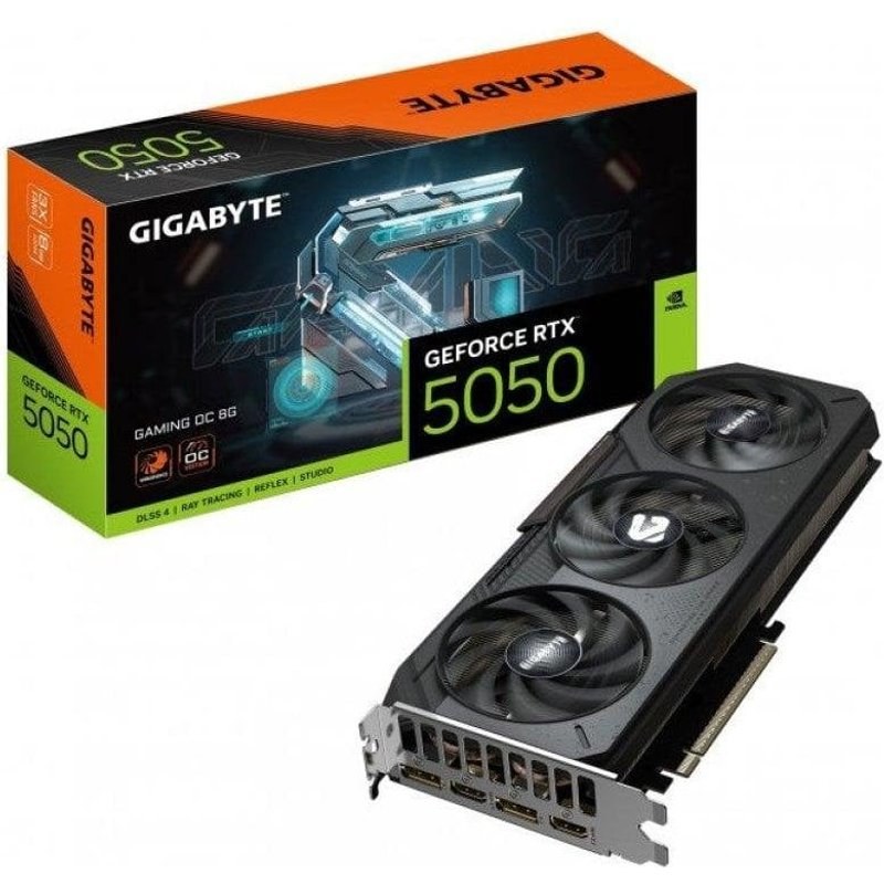 Gigabyte Carte Graphique NVIDIA GeForce RTX 5050 Gaming Oc 8G