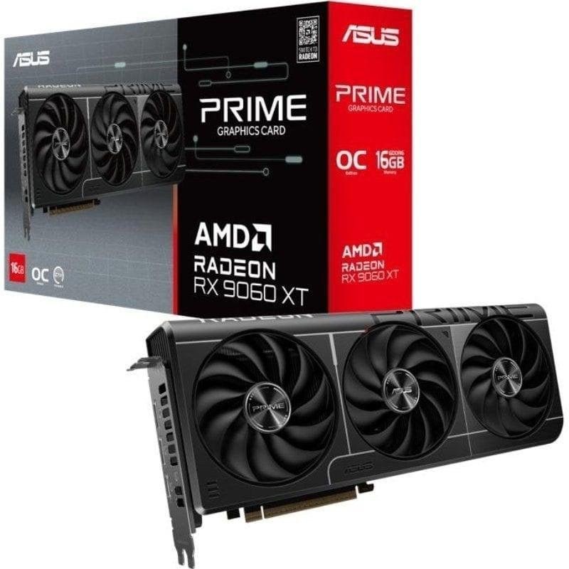 ASUS Carte Graphique Prime Radeon RX 9060 Xt Oc Edition