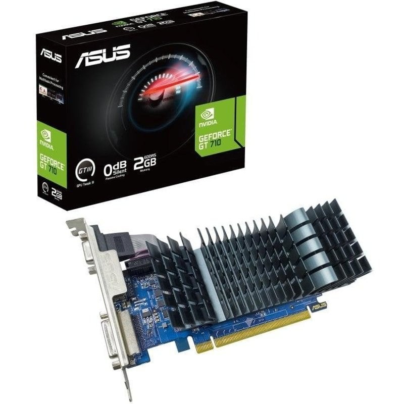 Carte graphique ASUS NVIDIA GeForce GT710-SL-2GD5-BRK-EVO