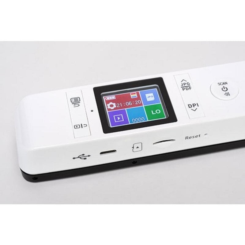 I.R.I.S. Scanner portable Iris IRIScan™ Book 7 Blanc