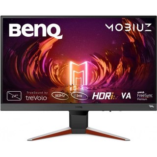 Écran PC Gaming BenQ Mobiuz EX240N 24" Full HD 165 Hz Gris foncé