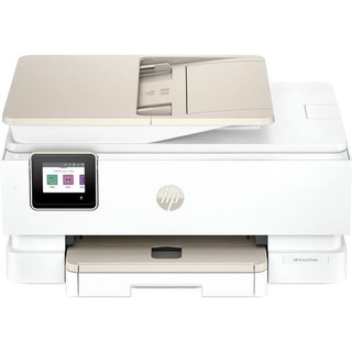 Imprimante multifonction Tout-en-un HP Envy Photo 7934 Blanc et Beige Eligible Instant Ink
