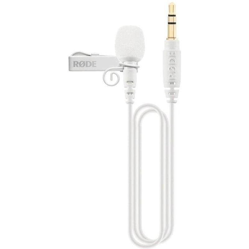 Microphone portable Rode Lavalier Go Blanc
