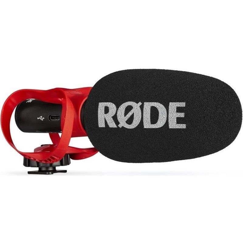 Microphone à condensateur Rode Go Noir et Rouge