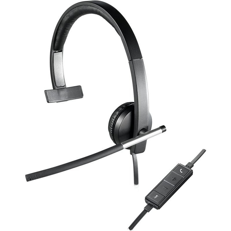 Logitech H650E Casque Fil Arceau Bureau Centre D Appels USB Type