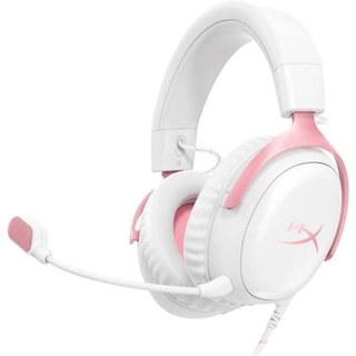 Casque gaming filaire HyperX Cloud III Blanc et Rose