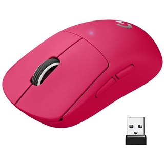 Souris de jeu sans fil Logitech Pro X Superlight 25 600 DPI Rose