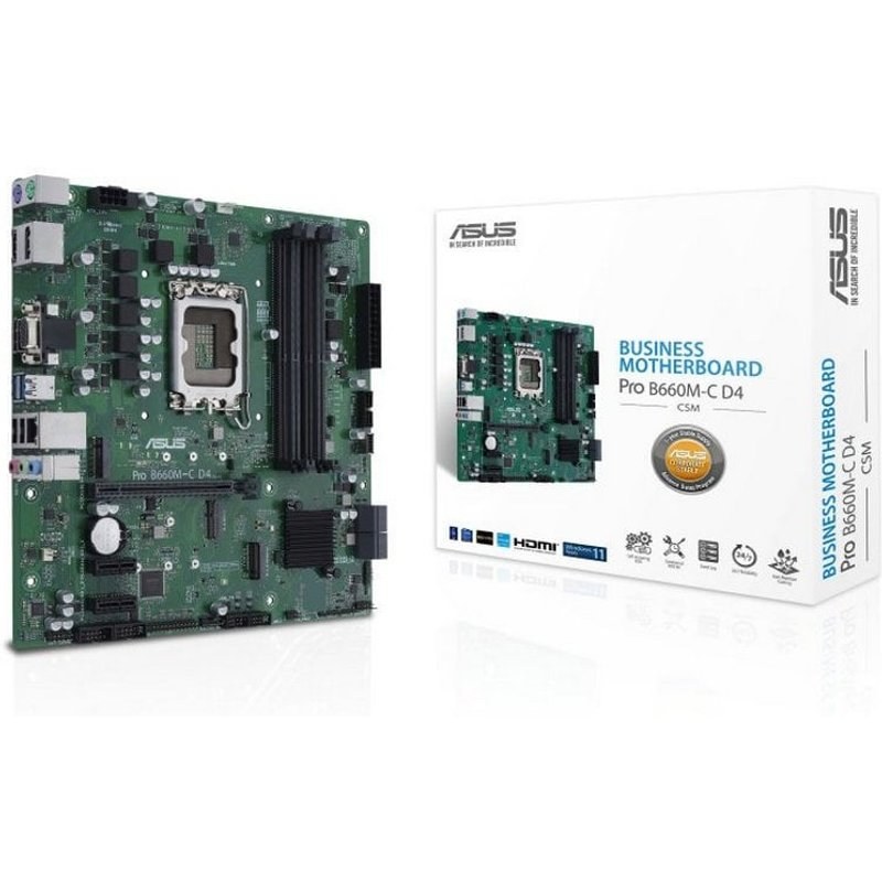 ASUS Pro B660M-C D4-CSM