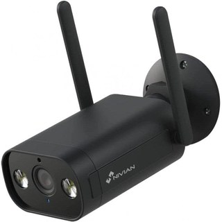 Caméra de surveillance Nivian NVS-IPC-02B-L 2K Vision Nocturne Extérieure Détection IA Audio