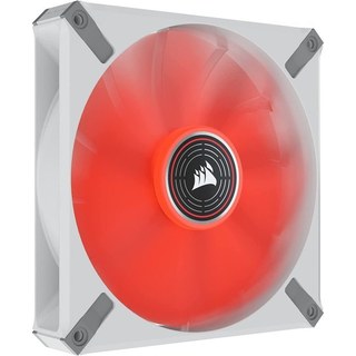 Corsair ML140 LED ELITE Premium 140 mm Ventilateur Blanc PWM Lévitation Magnétique LED Rouge