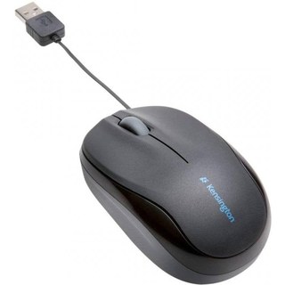 Souris Kensington Pro Fit USB Retráctil 1000 DPI Noir
